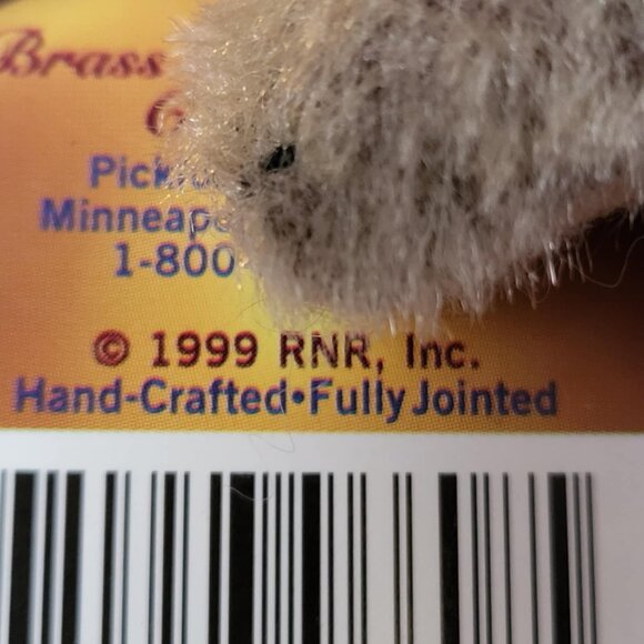 Roxy 1980's 20th Century Collectibles Bear by Pickford Brass Button Bears TM - Picture 6 of 13